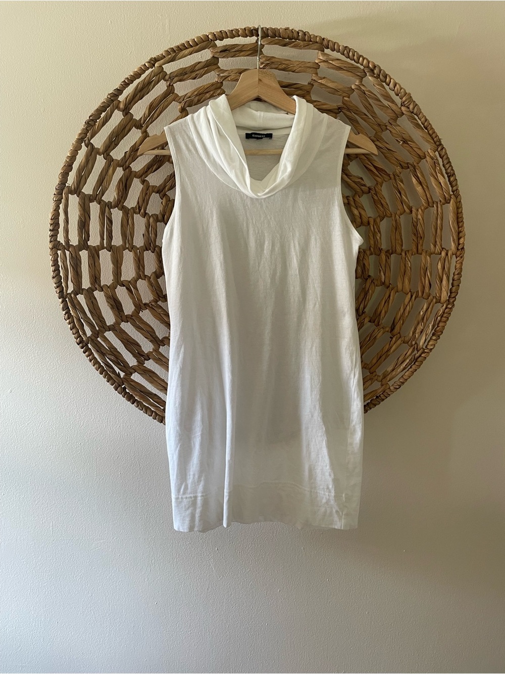 Express White Swim Coverup
